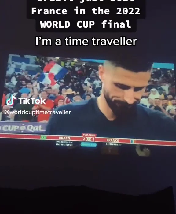 Time traveler predicts who will win the 2022 Qatar World Cup